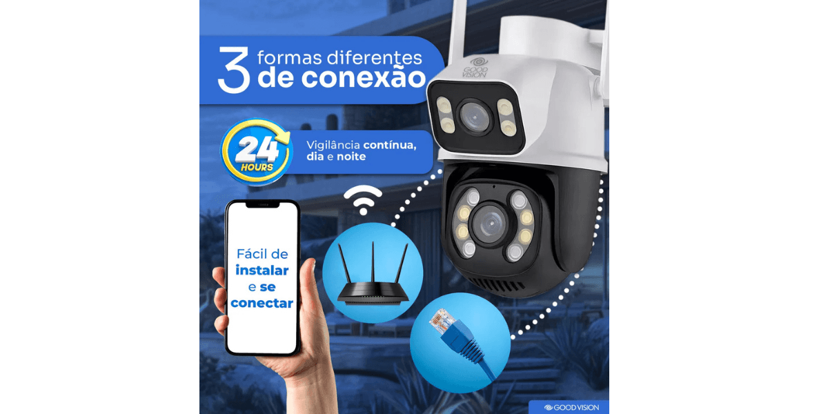 Good Vision Kit 2 Câmeras Wi-Fi Vale a Pena em 2026? Review