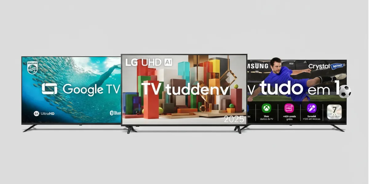 Samsung U8600F, LG AU801 e Philips 50PUG7019 — três TVs 4K de 50 polegadas comparadas