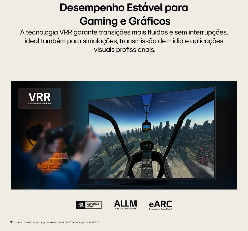 LG 55AU801 teste gaming PS5 Xbox