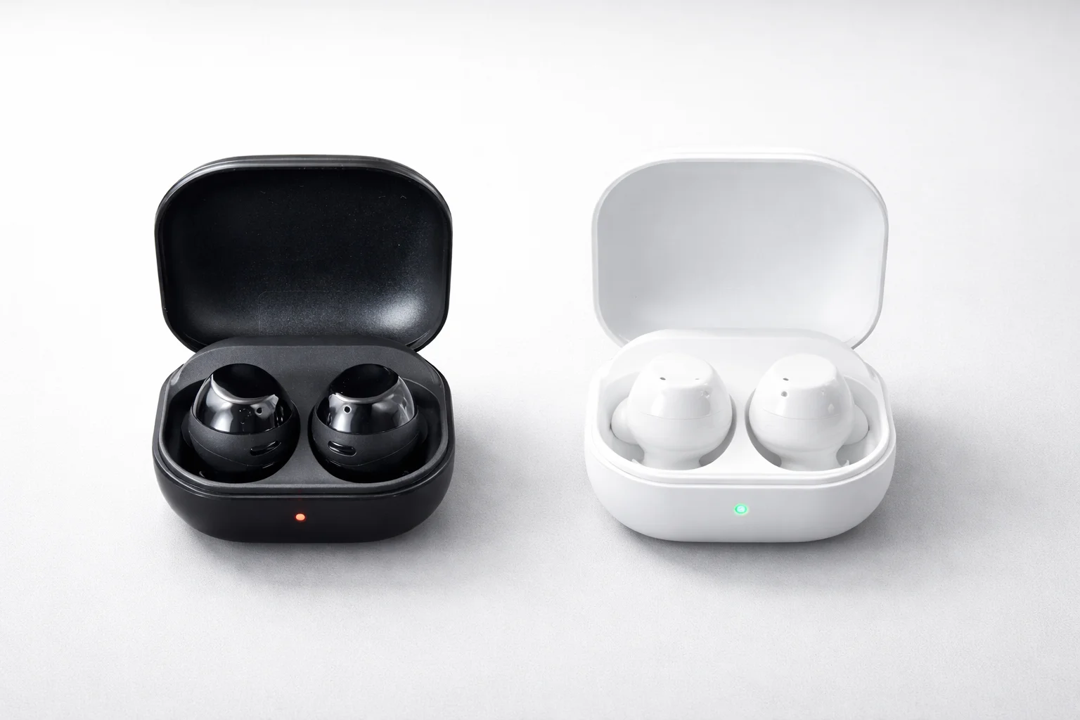 Samsung Galaxy Buds Core vs Galaxy Buds FE comparativo lado a lado
