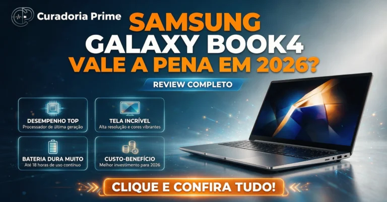 Samsung Galaxy Book4 Vale a Pena em 2026?