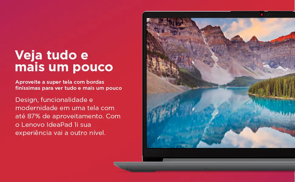Lenovo IdeaPad 1 tela HD 15.6 polegadas TN antirreflexo 82VY000SBR