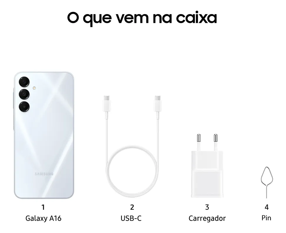 Samsung Galaxy A16 Vale a Pena em 2026? Review Completo 9 Samsung Galaxy A16 256GB com NFC e proteção IP54, melhor custo-benefício Samsung