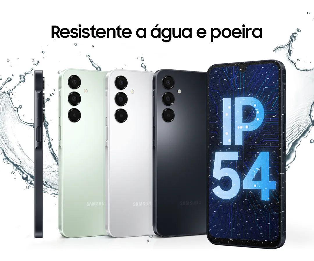 Samsung Galaxy A16 Vale a Pena em 2026? Review Completo 4 Detalhes do Samsung Galaxy A16 mostrando acabamento premium e módulo de câmeras traseiras