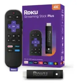 Roku Streaming Stick Plus 4K - dispositivo de streaming compacto