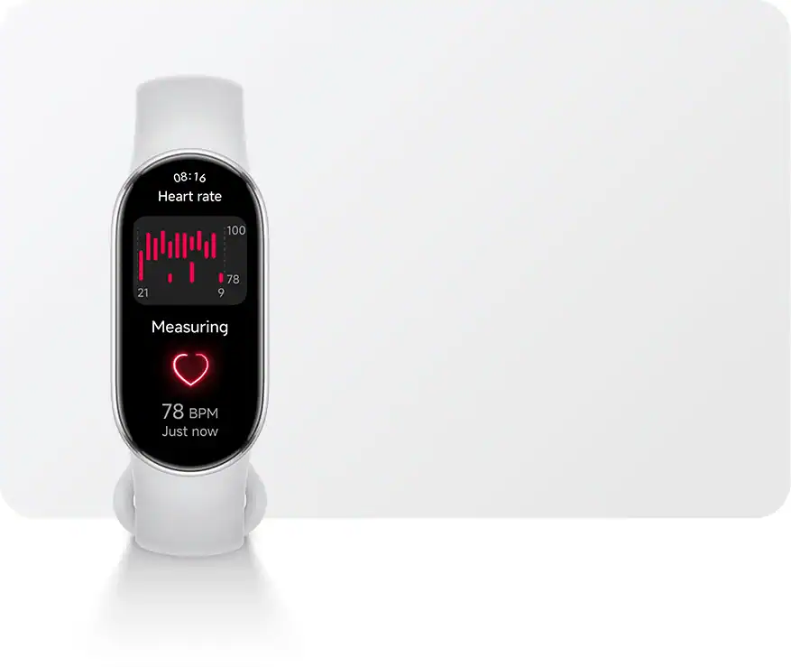 Xiaomi Smart Band 10 vale a pena - monitoramento de frequência cardíaca 24h