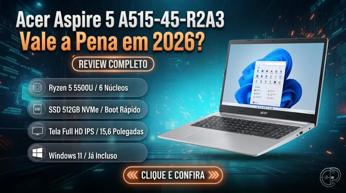 Acer Aspire 5 A515-45-R2A3 Vale a Pena? Review 2026 (8.7/10)