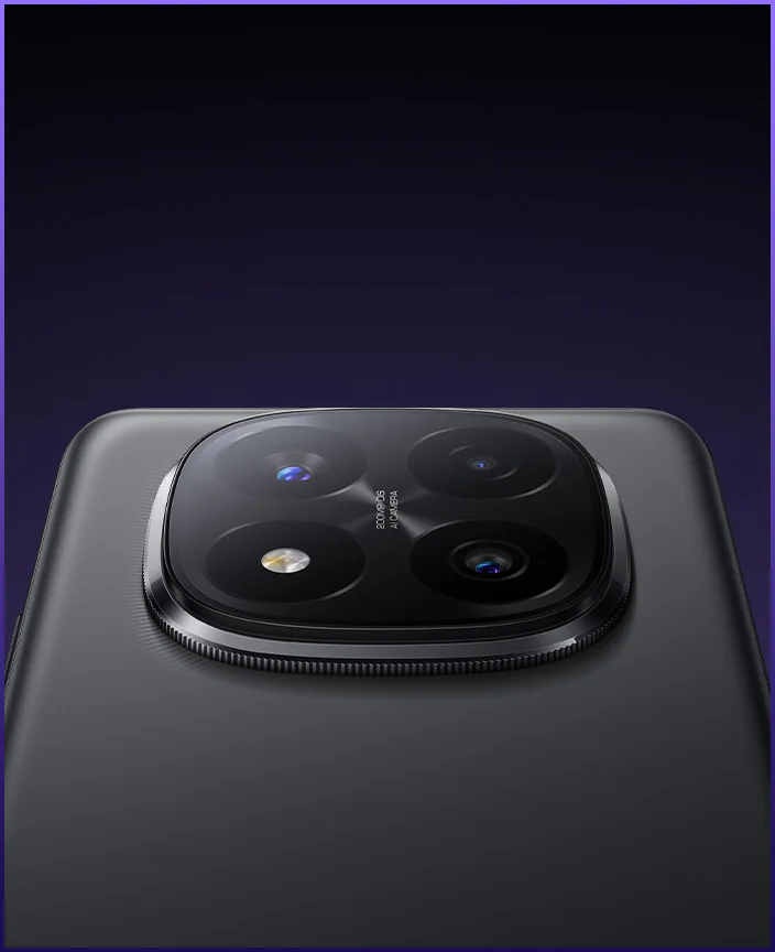 Xiaomi Redmi Note 14 Pro+ câmera 200MP sistema triplo AI