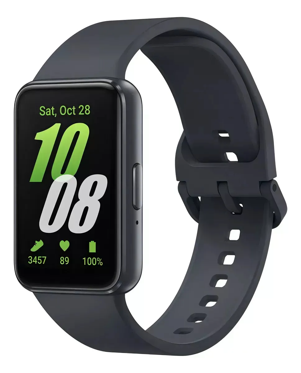 Samsung Galaxy Fit3 Vale a Pena em 2026? Review Completo + Comparativo 5 Samsung Galaxy Fit3 tela AMOLED touch de 1.6 polegadas com monitor cardíaco visível