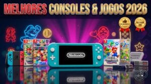 Melhores Jogos de Nintendo Switch em 2026: Console + 4 Opções para Presentear