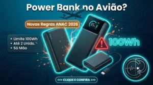 Power Bank no Avião: Não Seja Barrado no Raio-X — Regras ANAC 2026