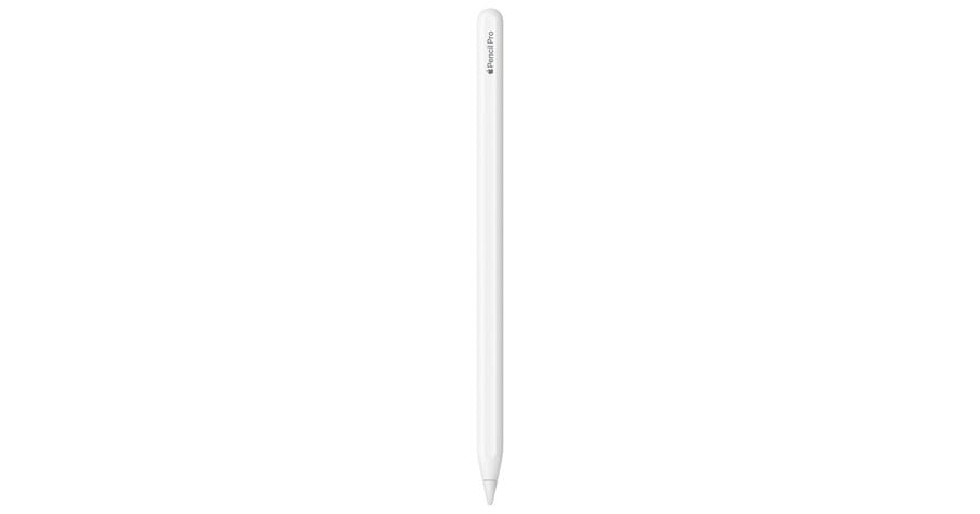 Apple Pencil Pro branca ao lado de iPad — presente tech premium