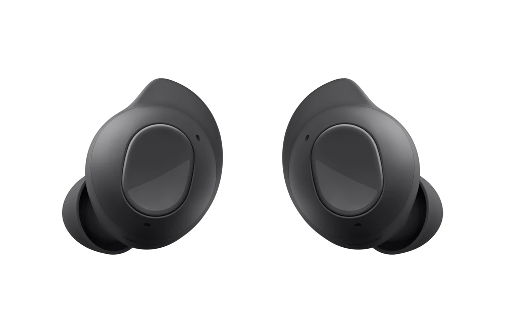 Galaxy Buds FE grafite em vista frontal — comparativo de preço 2026