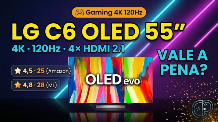 LG C6 OLED 55″ (OLED55C6PSA) 2026: Vale a Pena? Review Completo
